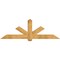Ekena Millwork Kennewick Rough Sawn Timber Gable Bracket, Western Red Cedar, 84"W x 28"H x 6"D x 6"F, 8/12 Pitch GBW084X28X0606KEN00RWR - alternate 1